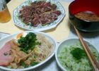 ブロッコリーとじゃこの混ぜご飯丼