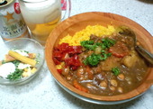 かまぼこ入りキーマカレー