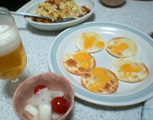 ギョウザの皮ピザ