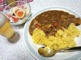 カレーで・・