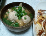 鶏肉団子汁