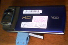 au Mobile Hi-Vision CAM Wooo充電中