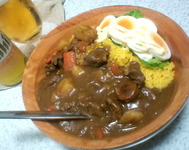 カレーを食べる!