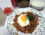 タコ焼きそば定食
