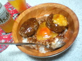 ハンバーグ丼