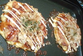 お好み焼き完成