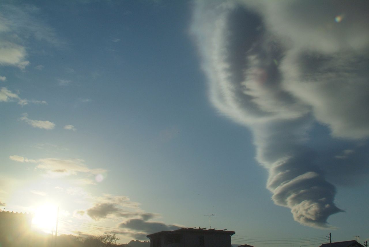 楽釣乱舞- ☆nas鮎釣り日記☆ 不思議雲「渦動つるし雲」撮影成功! コメント nas