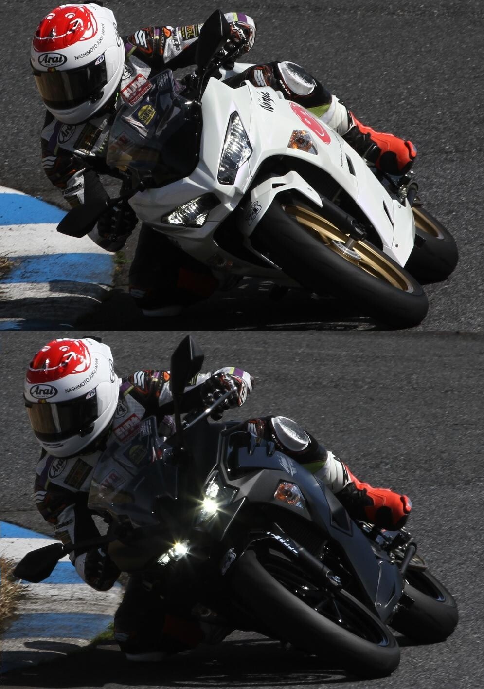 Ninja500 梨塾ガレージコンプリート制作記⑧ 【コンプリート初対決