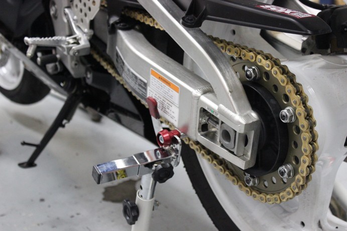 2012 CBR600RR PC40 チェーンゲッツで 520 
