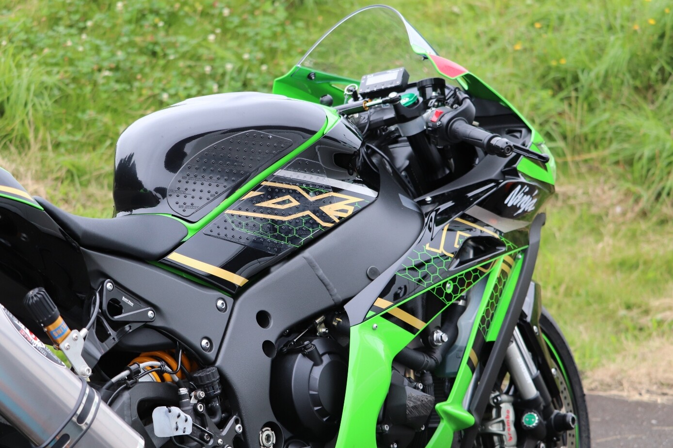 Ninja ZX-10R 純正ホイール前後セット 2017年モデル外し｜カワサキ用