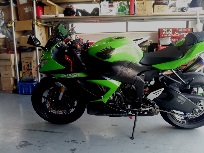 2014 ZX6R バランスアップ 編 ② 【梨塾ガレージ 2014 ZX6R バランスアップ 編 ② 【梨塾ガレージ