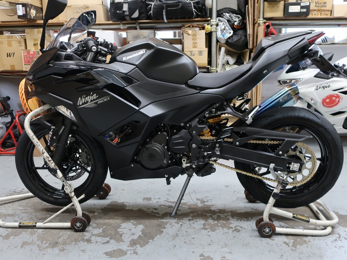 Ninja500 梨塾ガレージコンプリート制作記⑰ 400に負けずワークス化を
