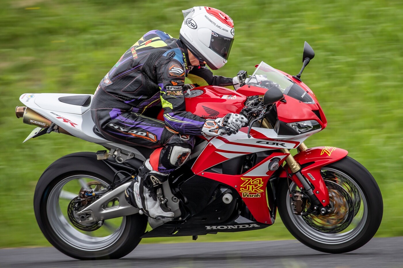 梨本圭SPLインプレッション】 Arai RX-7X レーシング・スポイラー 