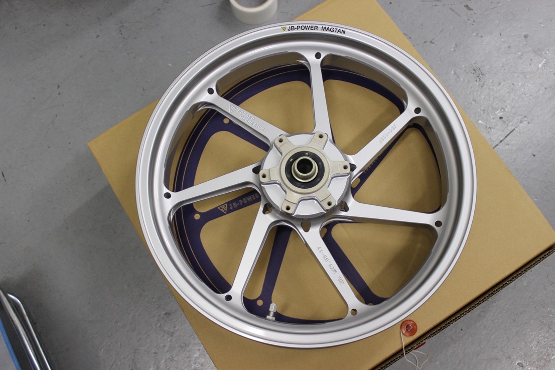 ７４ｊｋｇ ｃｂｒ６００ｒｒ ｊｂマグタン ホイール換装 編 梨塾ガレージ 梨本塾 リザルト レポート
