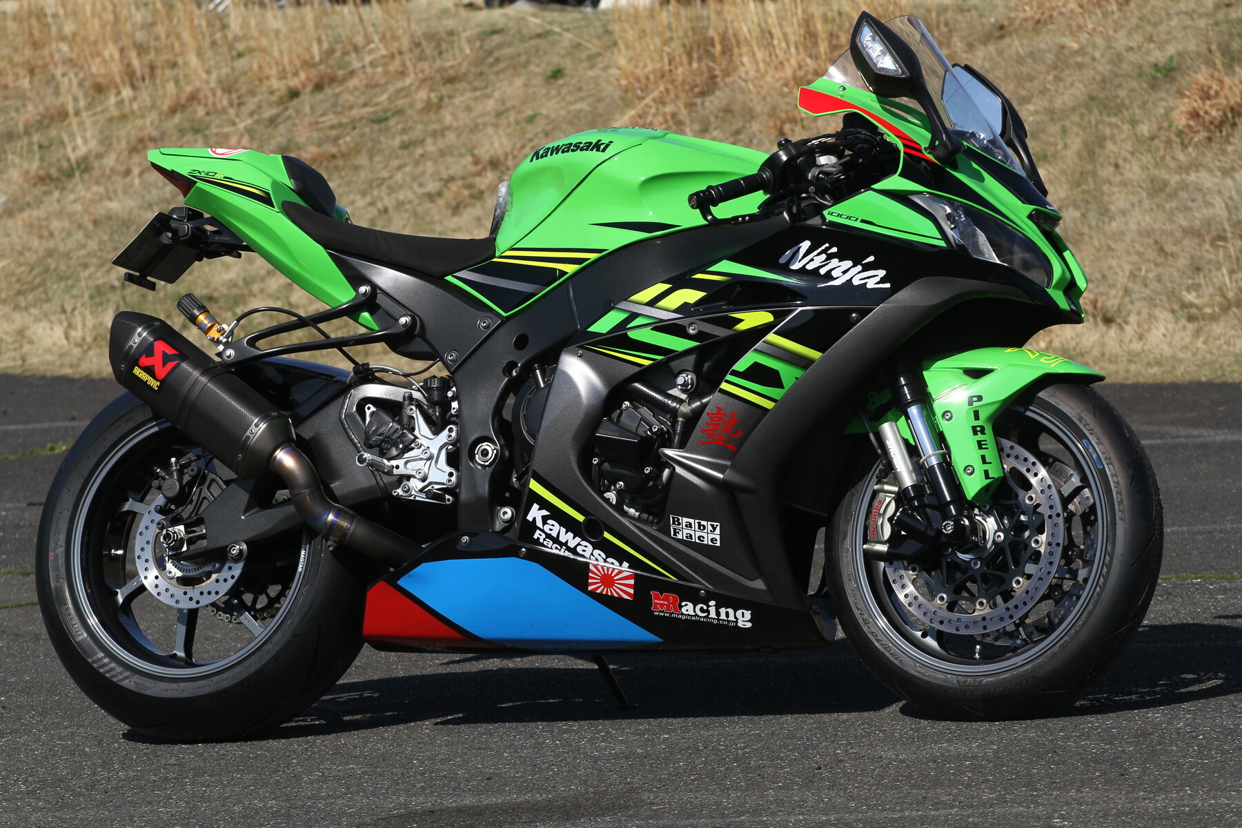 梨塾ガレージ】ZX10R JBマグタン装着編 ② 「もはや別物、否、化物