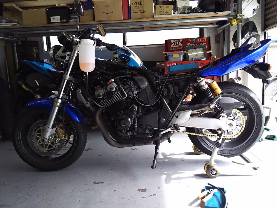 1999年型 CB400SF NC39 再生編 ② 【梨塾ガレージ