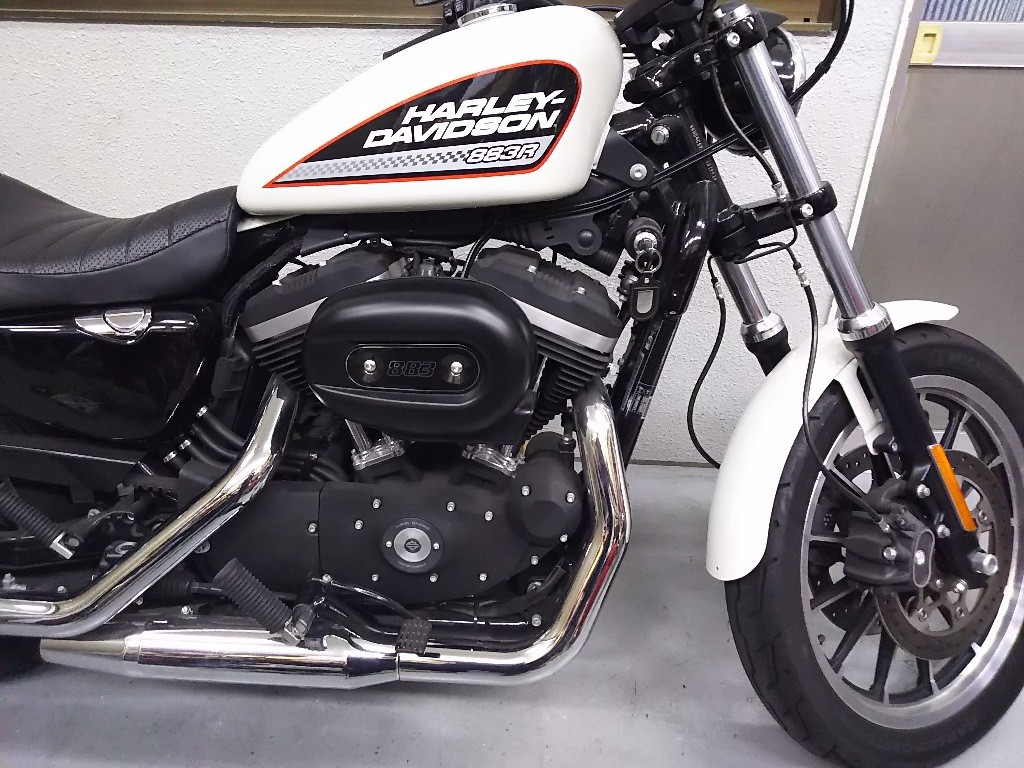 スポーツスター XL883R グリップヒーター 装着編 【梨塾ガレージ
