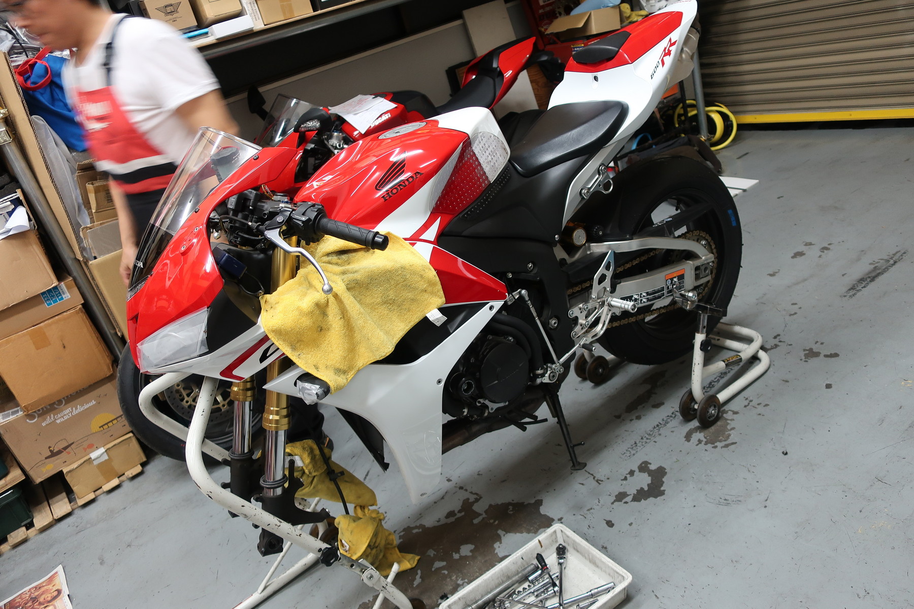 CBR600RR(PC37)　HRC純正フロントブレーキローターセット！後期 CBR600RR フロントブレーキディスク ホンダ 純正 中古 バイク 部品