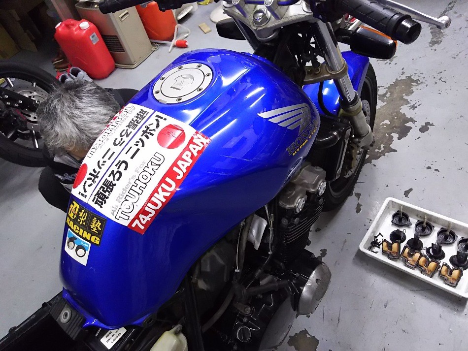 1999年型 CB400SF NC39 再生編 ② 【梨塾ガレージ