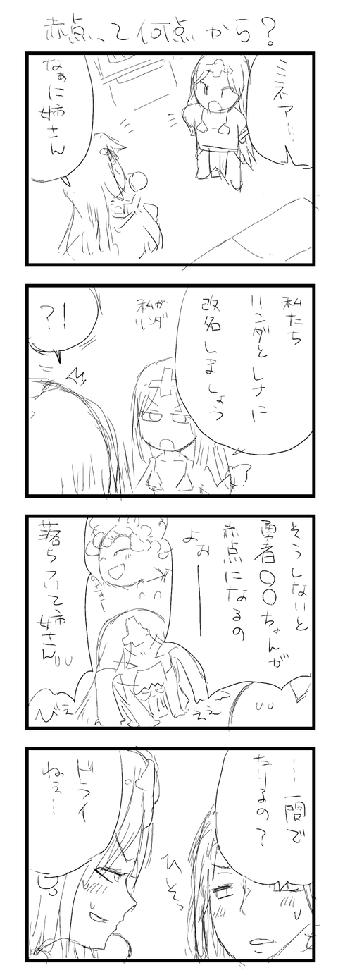 落書き4コマ20240708