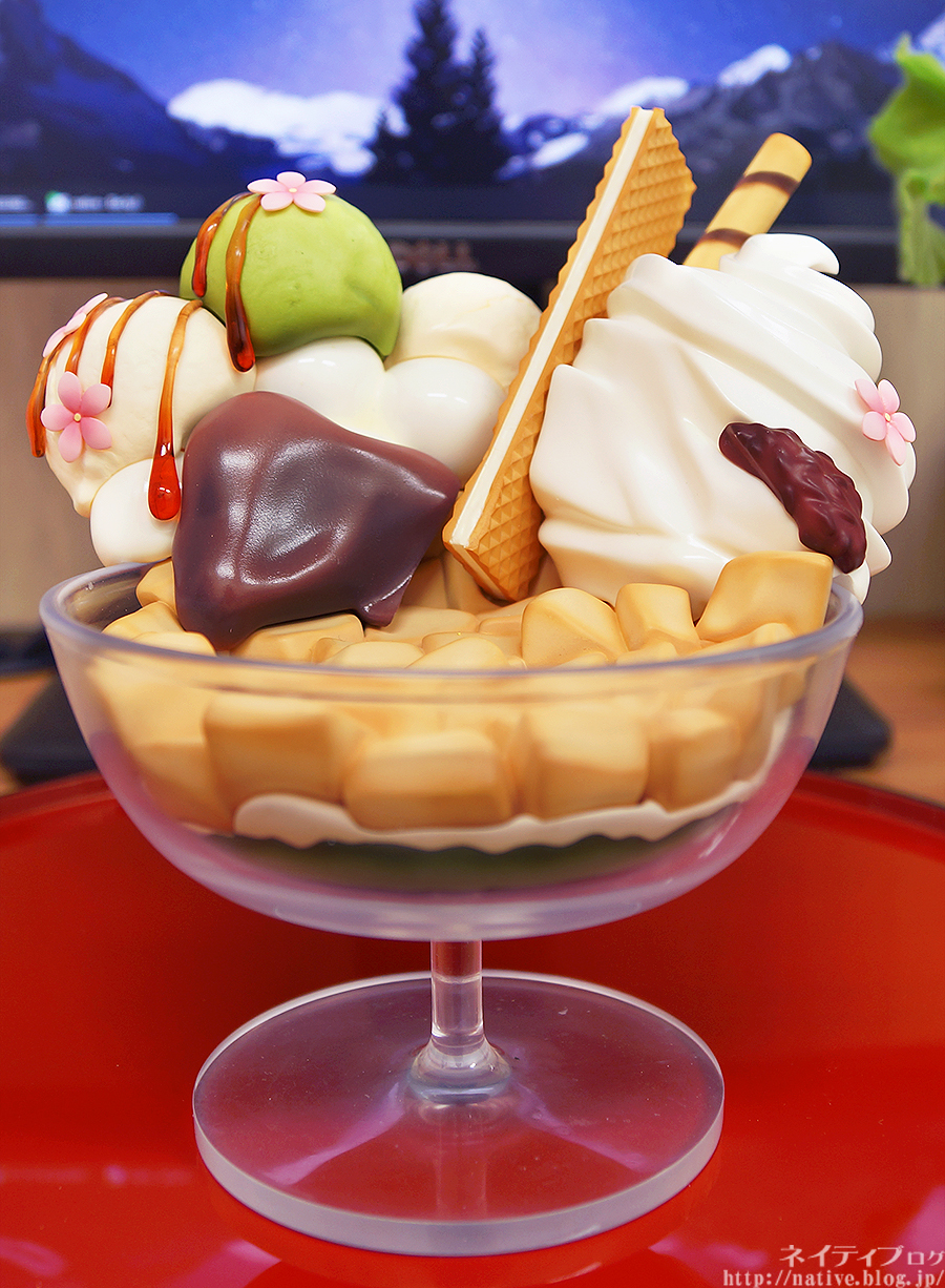 しらたまパフェの白玉こまめ フィギュア 特典 ポストカード付