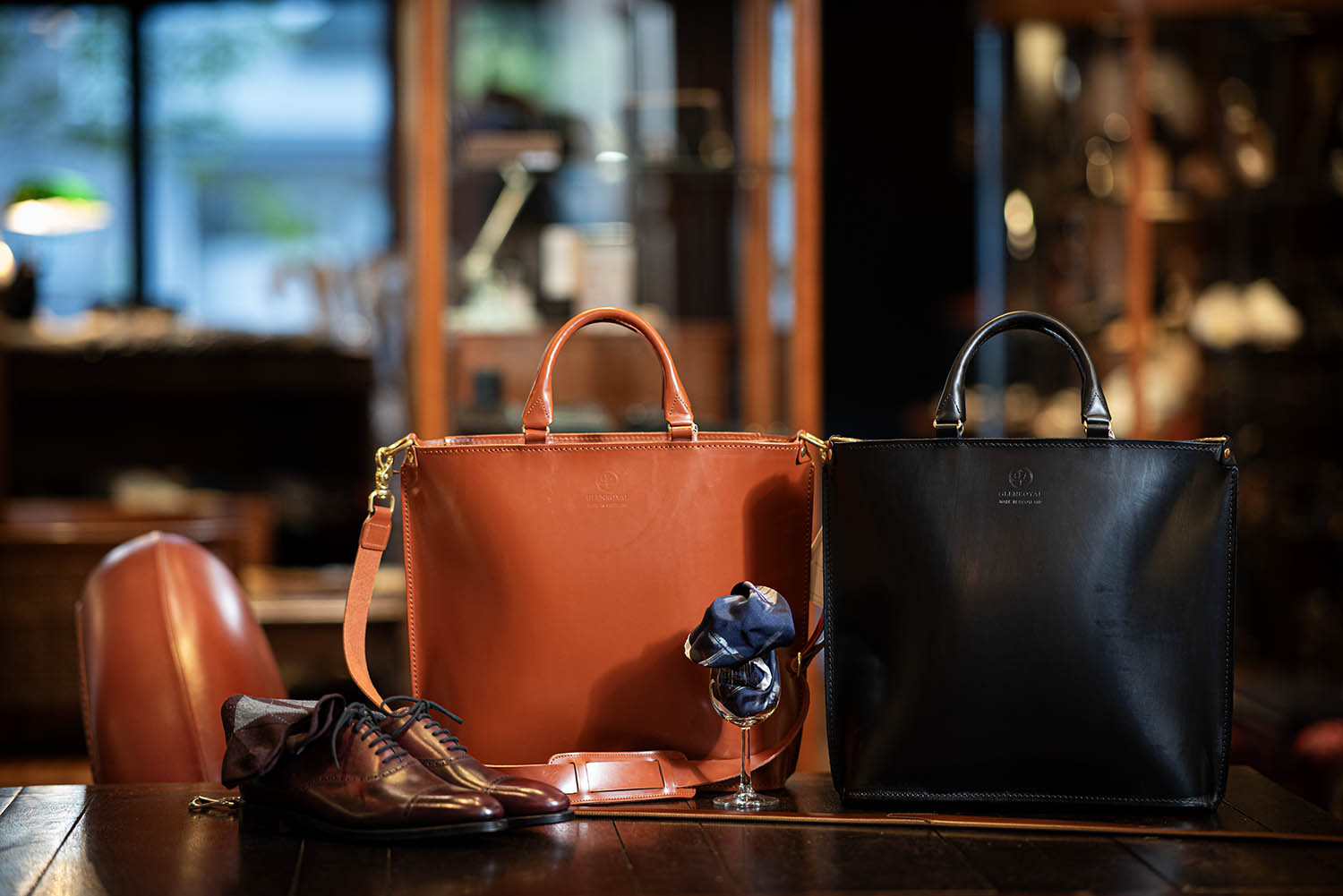 GLENROYAL グレンロイヤル ビッグトート オックスフォードタン