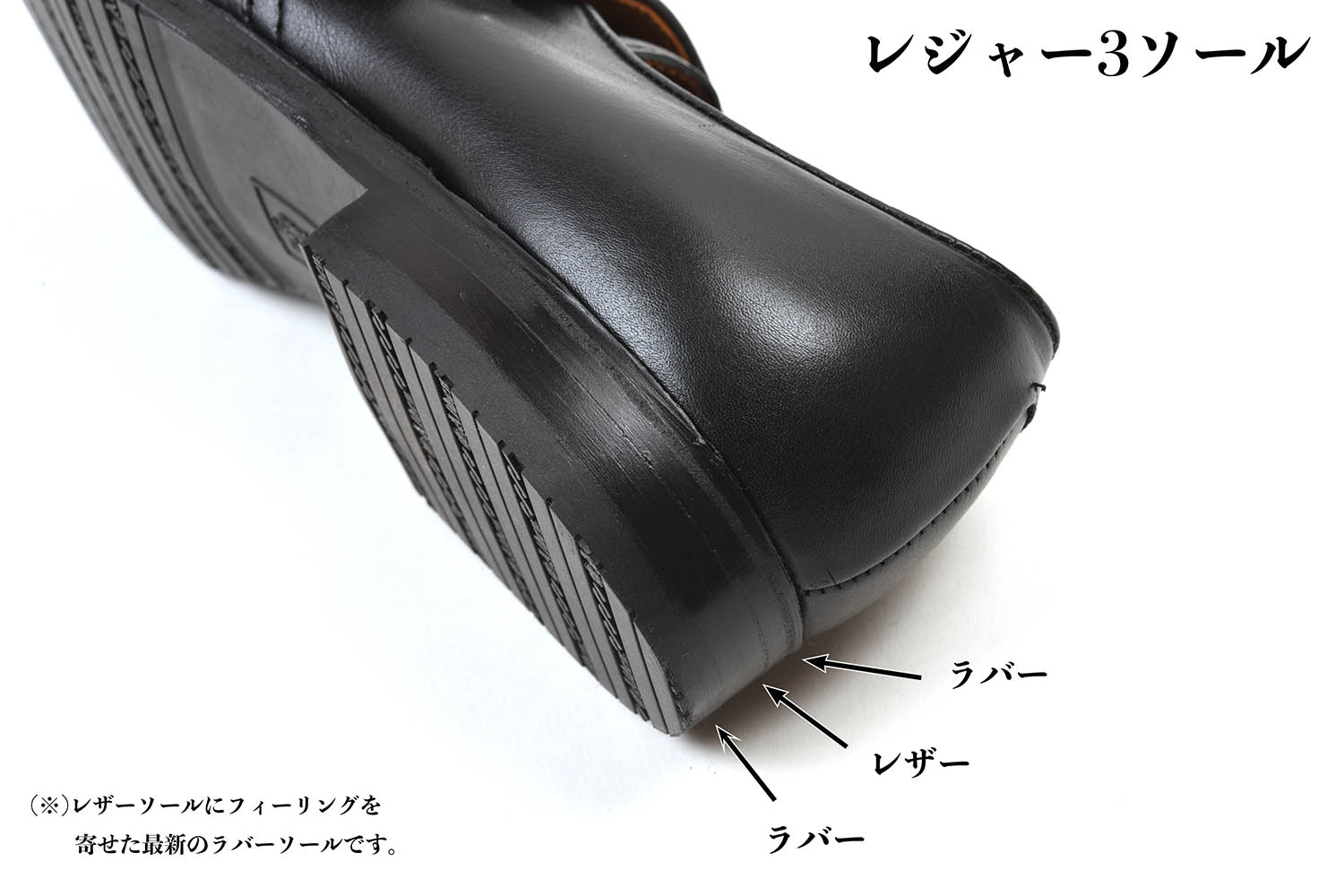 オールデン N1408L Military Monk Strap Shoes Ladycalf Black