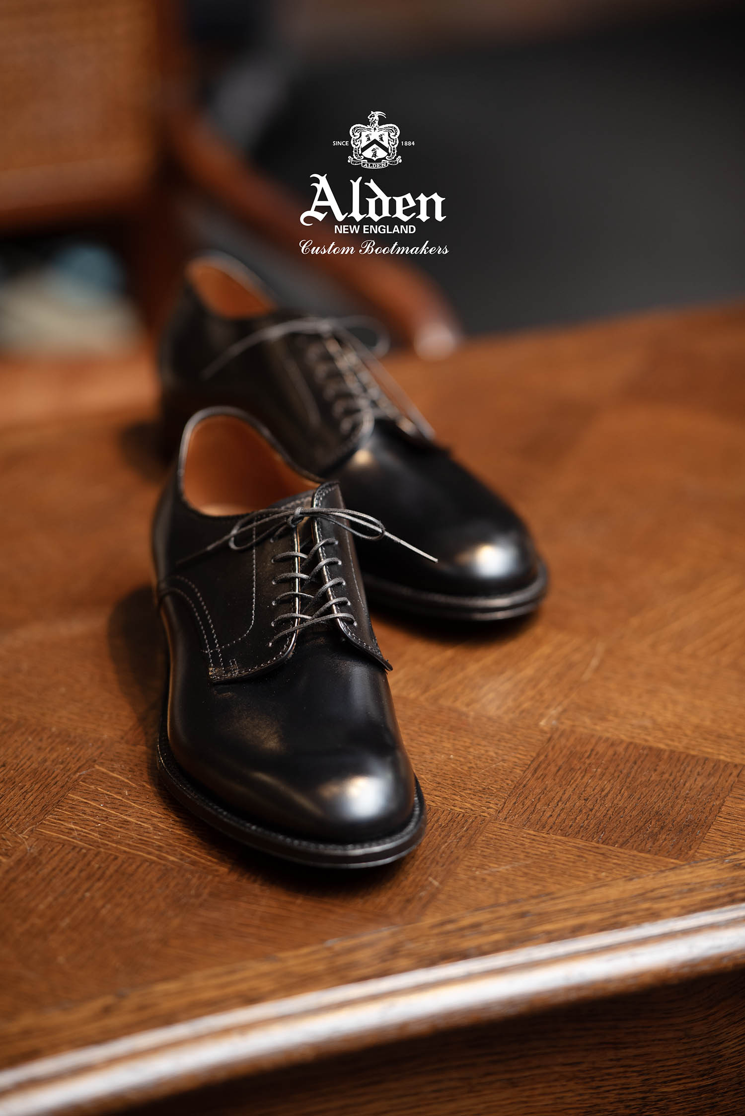 ALDEN スエードプレーントウダービー モディファイドラスト オールデン N6438 P-TOE NICKEL EYELET スエード TAN