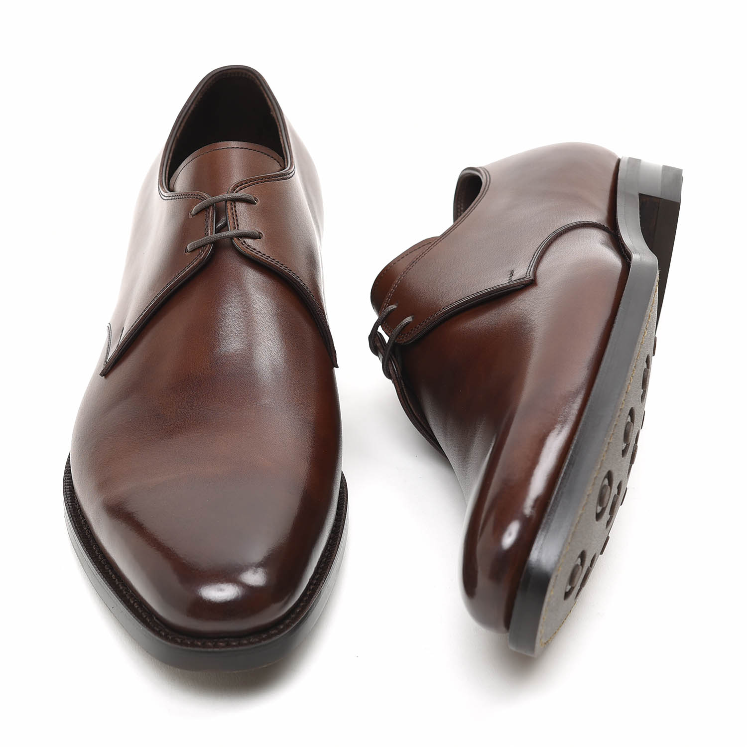 誂靴 | JOE WORKS JOE-0 2EYELETS PLAIN TOE DERBY BEGANO 2444