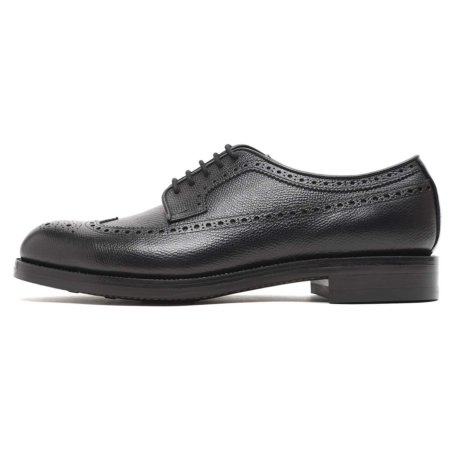 誂靴 | JOE WORKS JOE-6 LONG WING アルパインカーフ ブラック