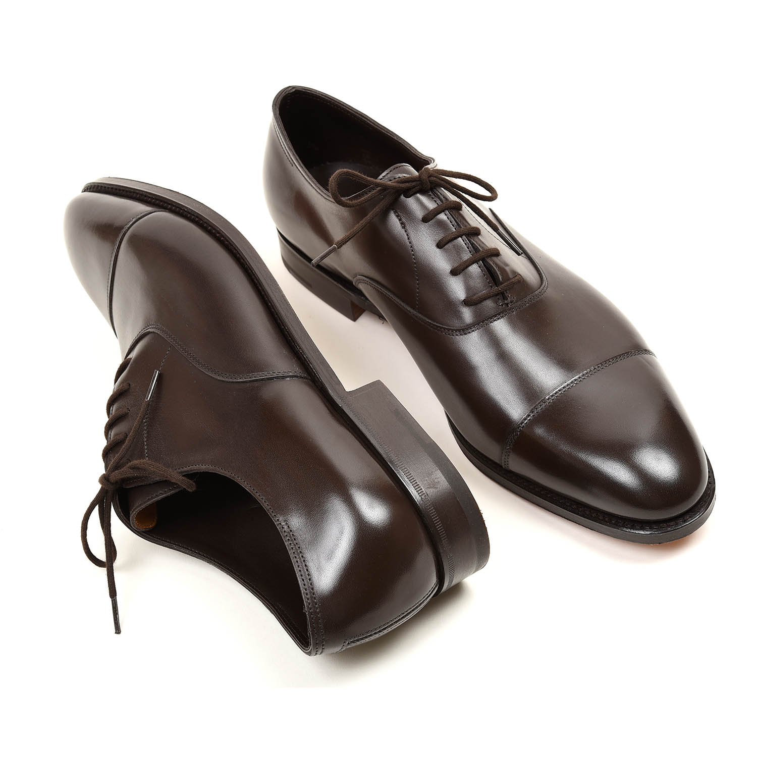 ジョンロブ CITY-II オックスフォードカーフ DARK BROWN Eウィズ ジョンロブ CITY-II オックスフォードカーフ DARK BROWN Eウィズ