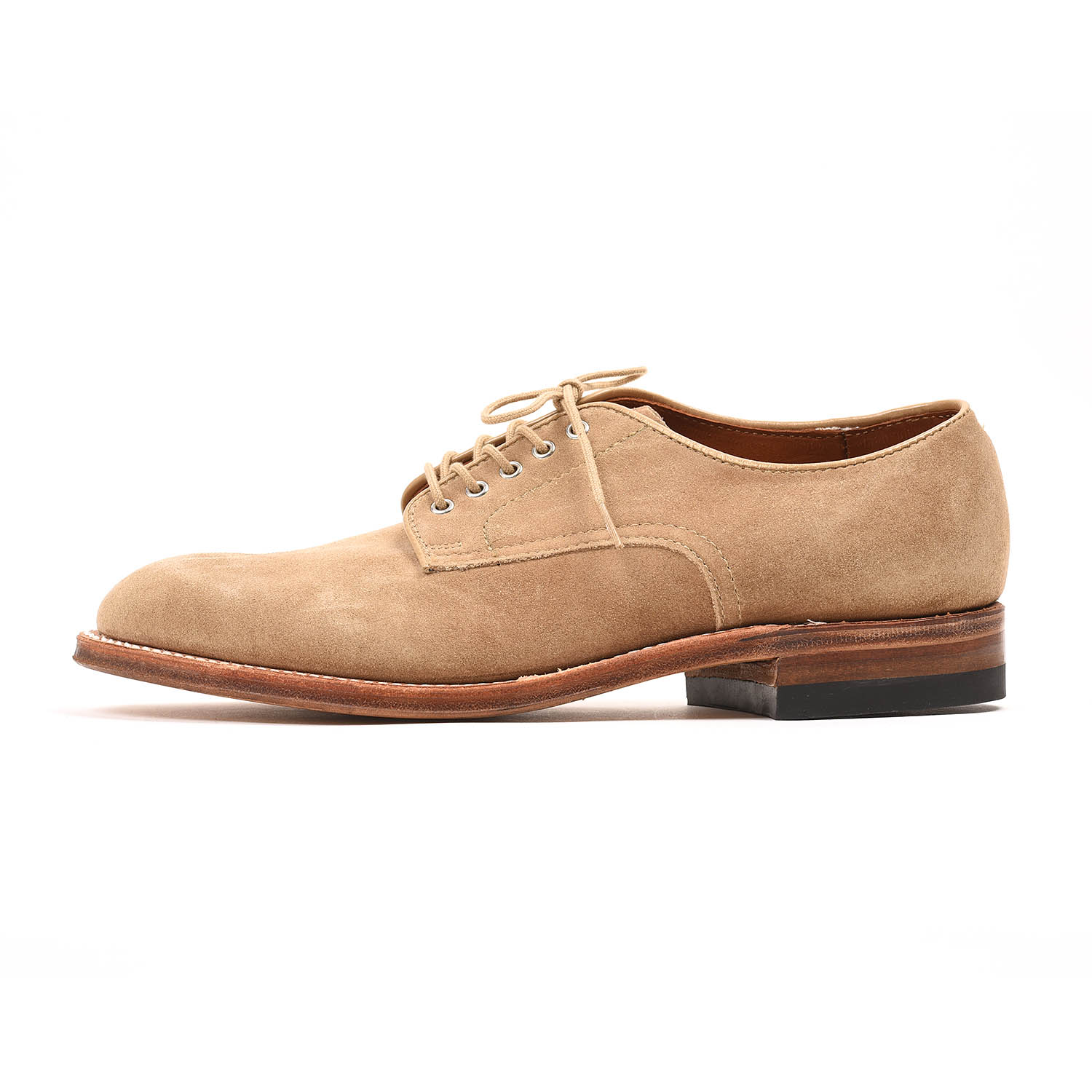 オールデン N6438 P-TOE with NICKEL EYELET スエード TAN-商品 オールデン N6438 P-TOE with NICKEL EYELET スエード TAN-商品