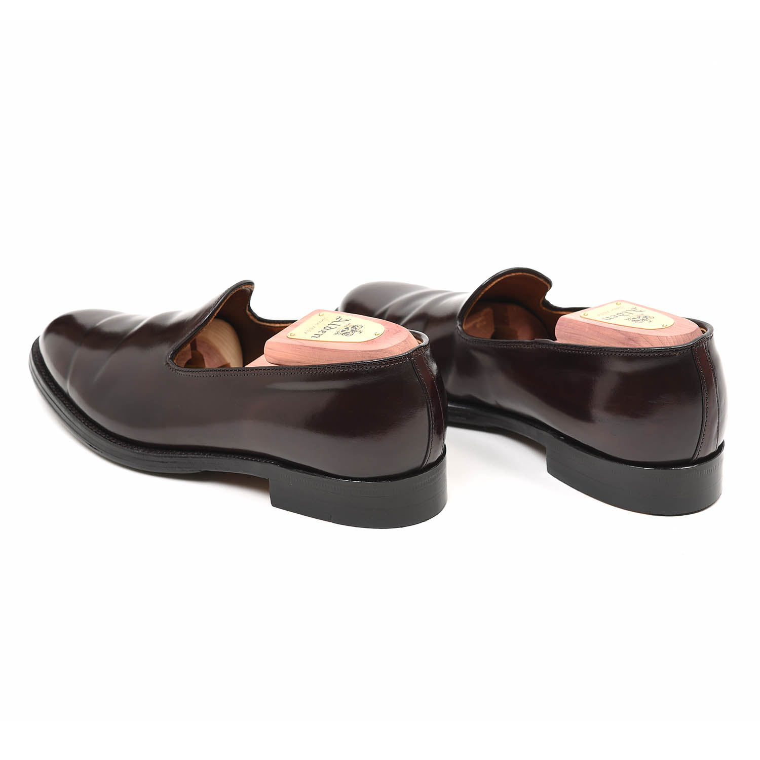 【バーガンディ】Alden 8818 オールデン スリッポン 8818 - Plain Toe Slip On in Color 8 Shell – ALDEN SHOES