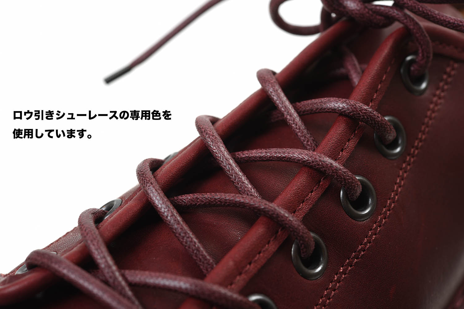 トリッペン 別注Todi ASPレッド レディース シューレース