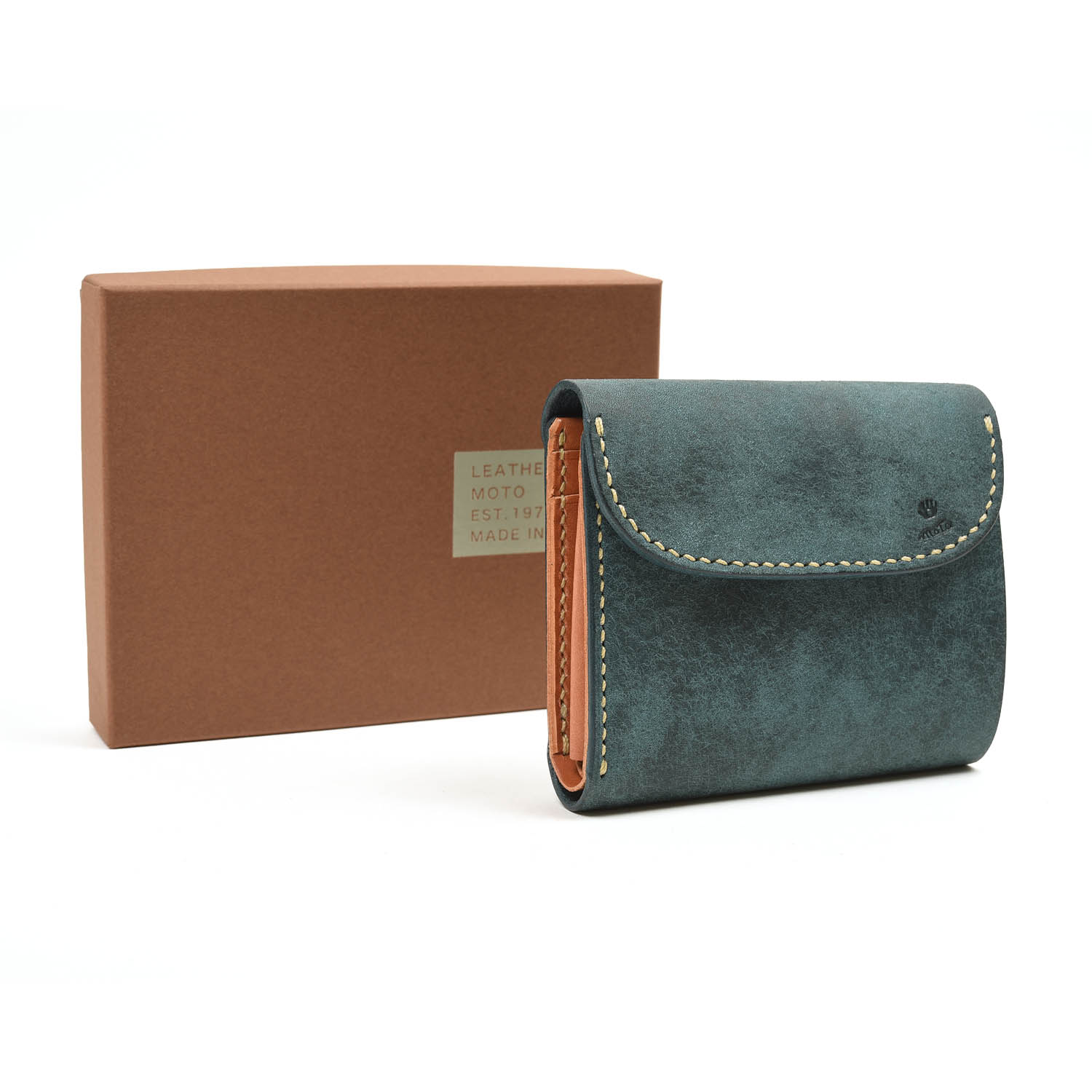 MOTO W5R 3つ折ミニウォレット BLUE | 販売店 | (有)シューズ MOTO W5R 3つ折ミニウォレット BLUE | 販売店 | (有)シューズ