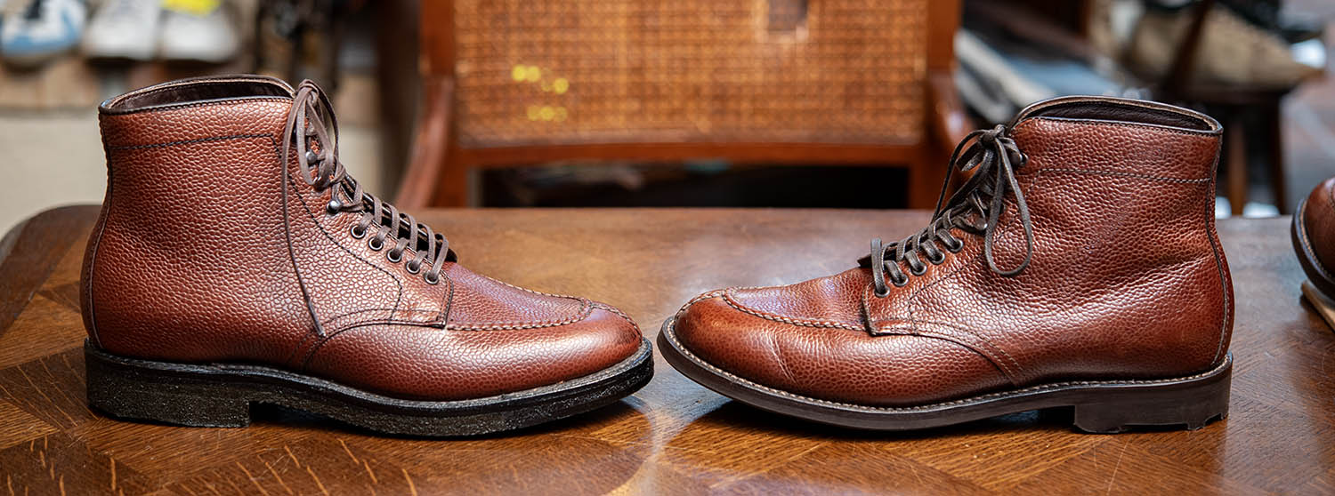 タンカーブーツの靴底をリッジウェイに交換してみた! : NATORIYAのブログ