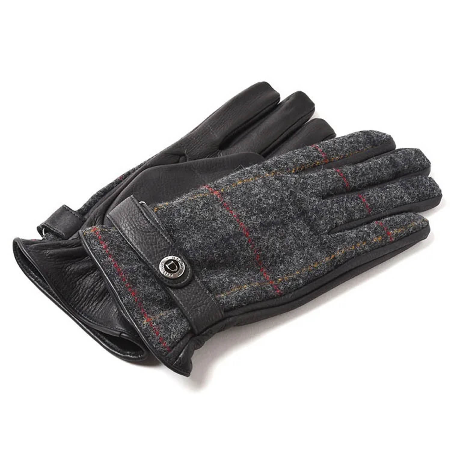 ǥ 15-1629  Moon TweedDeer skinߥߥ Black-Charcoal