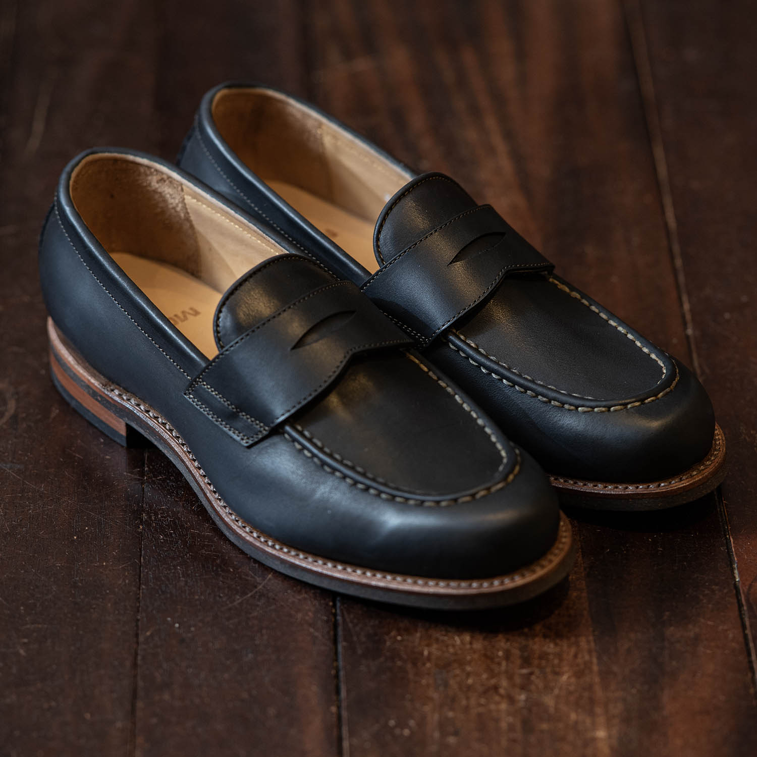 MOTO/size:1/ホーウィンラティーゴ/ローファ/ダークネイビー MOTO/size:1/ホーウィンラティーゴ/ローファ/ダークネイビー MOTO/size