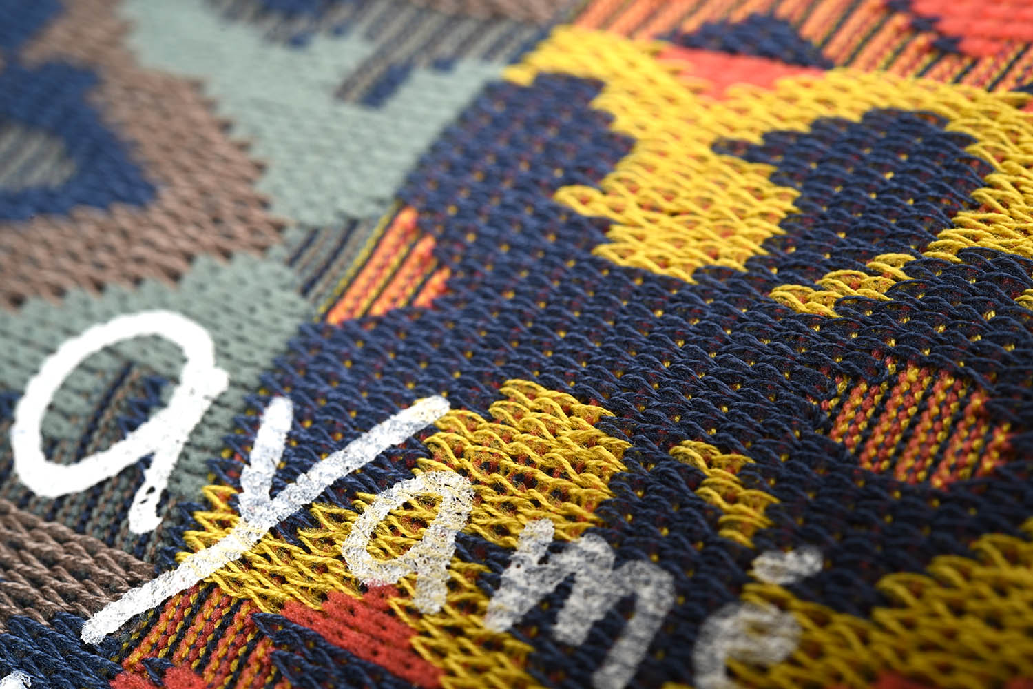 ayame AYM006-2502N ネイビー 配色接写