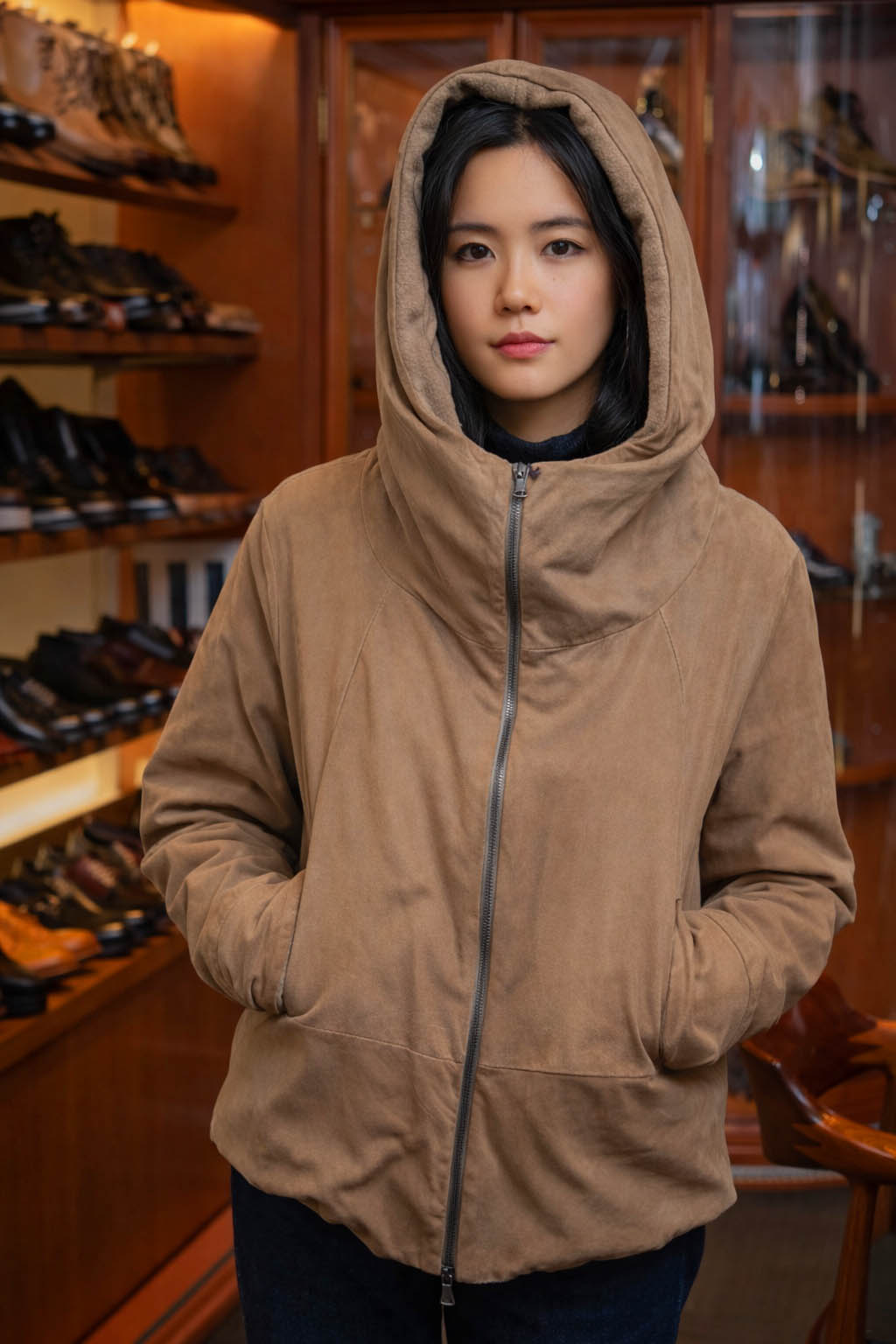 TRANSIT M-3-382 フード着用 顔周り