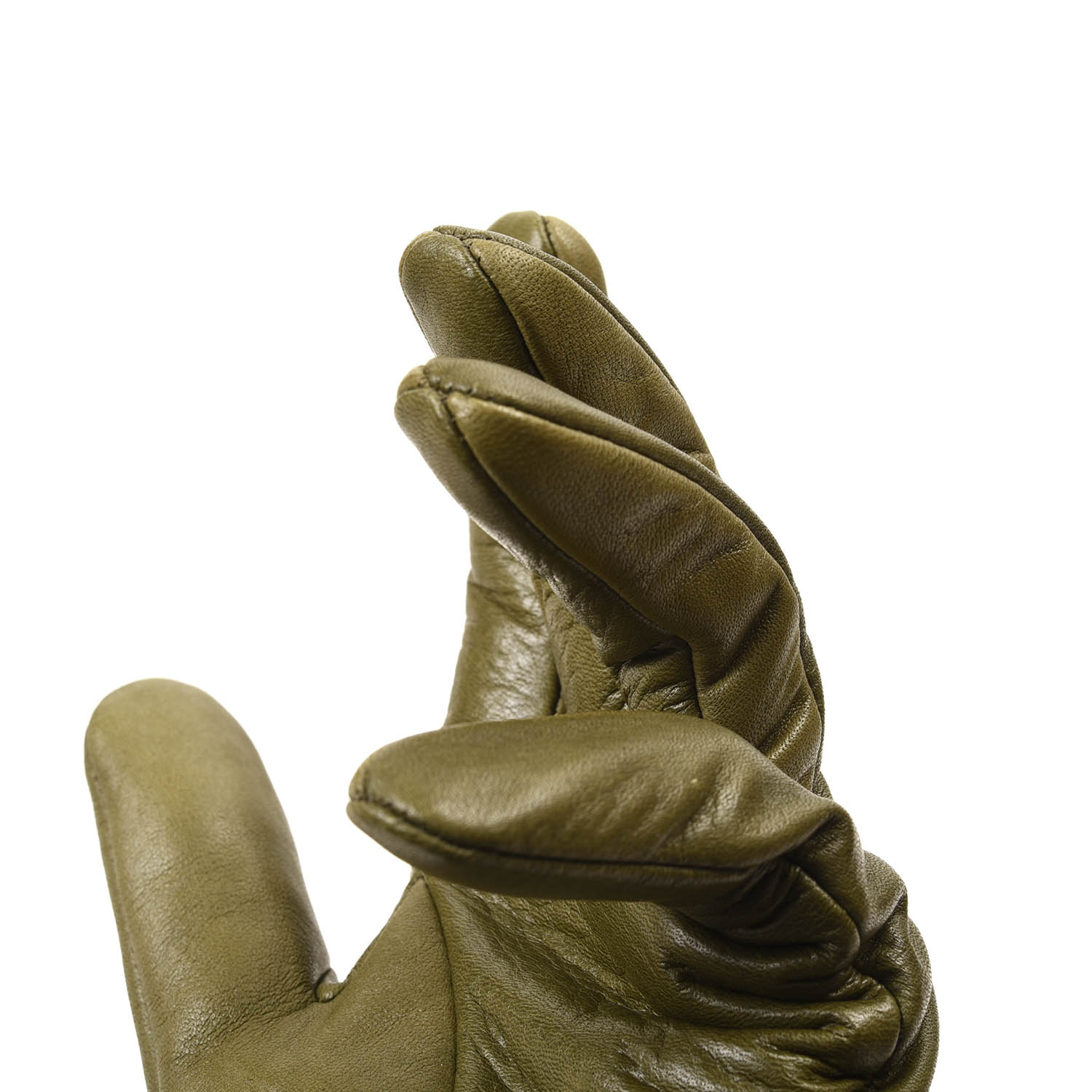 未使用品】MOTO ホースレザーショートグローブ ウォッシャブルホース