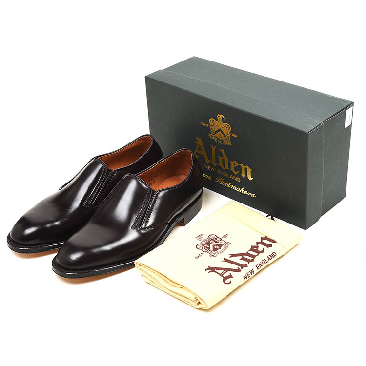 入荷&語る | ALDEN オールデン N9411 GORE SLIP ON コードバン バー