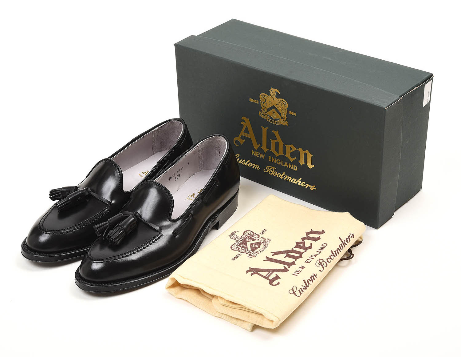 ALDEN 664 箱と付属品