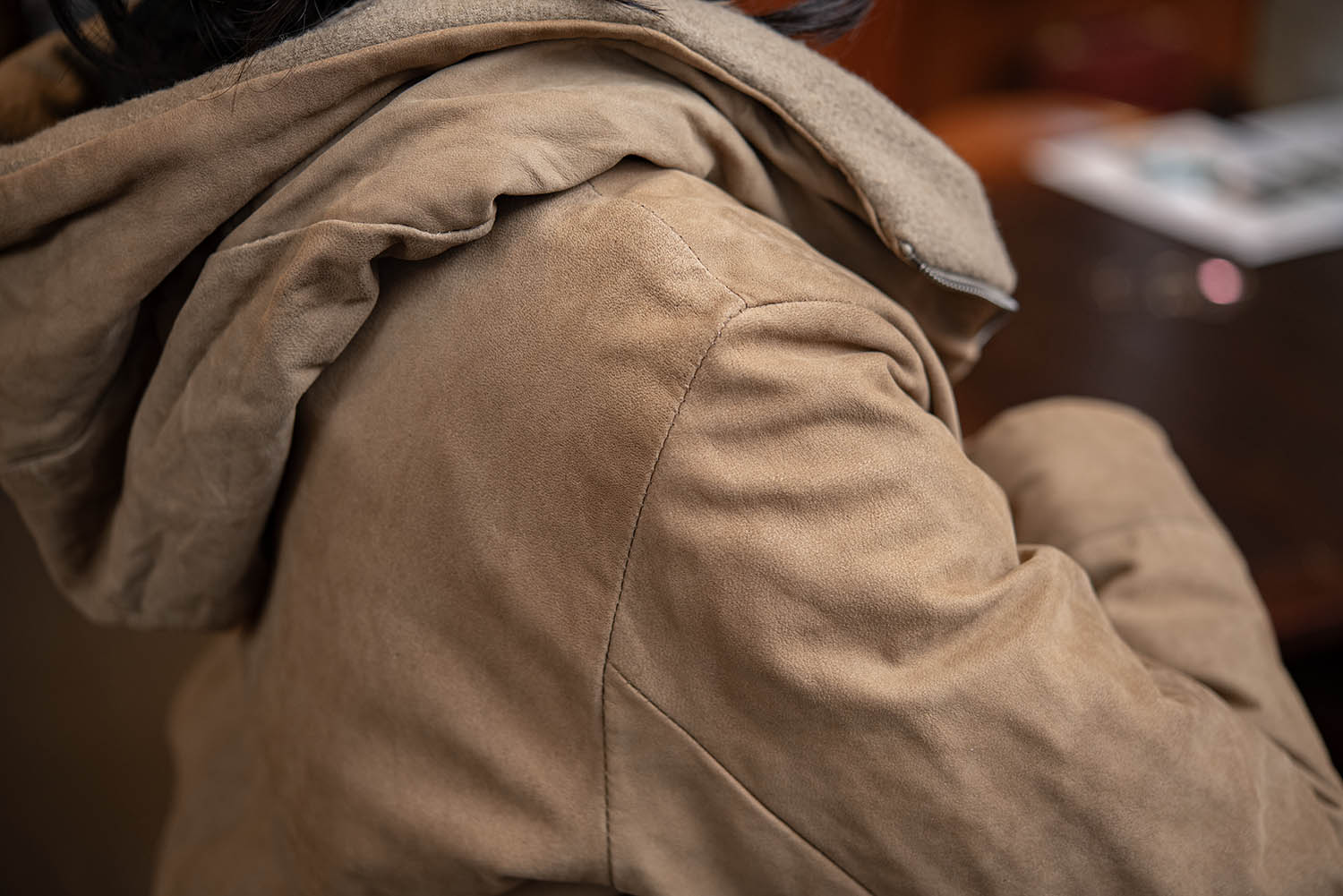 TRANSIT M-3-382 フード 軽量 暖かさ