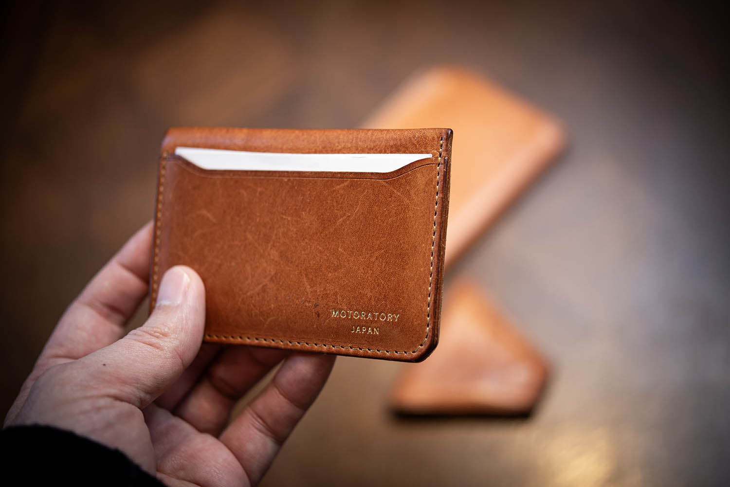 motoratory ポケットウォレット　ホーススエード MOTORATORY / Pocket Wallet Horse Suede