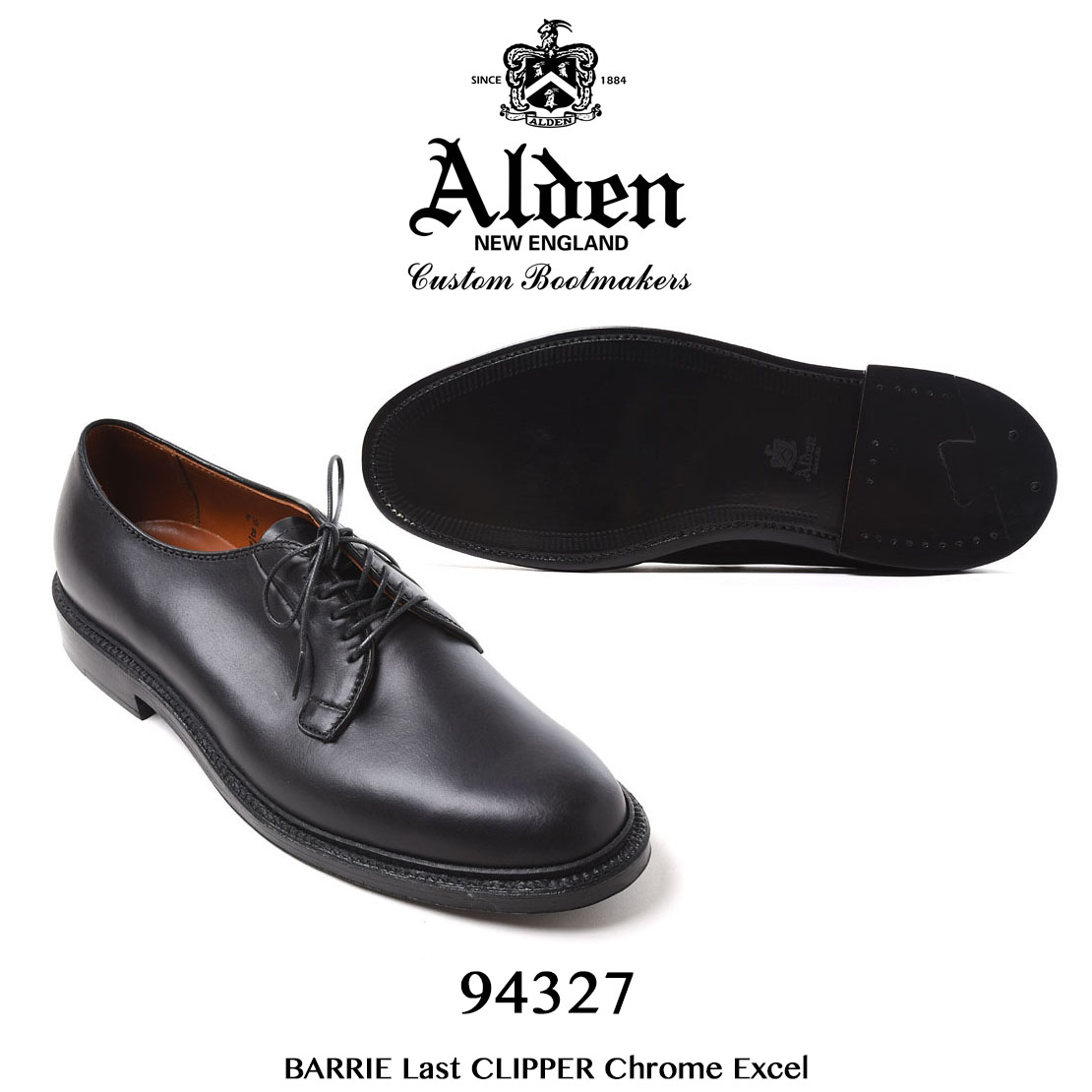 alden 94327（バリーラスト/クロムエクセルレザー）