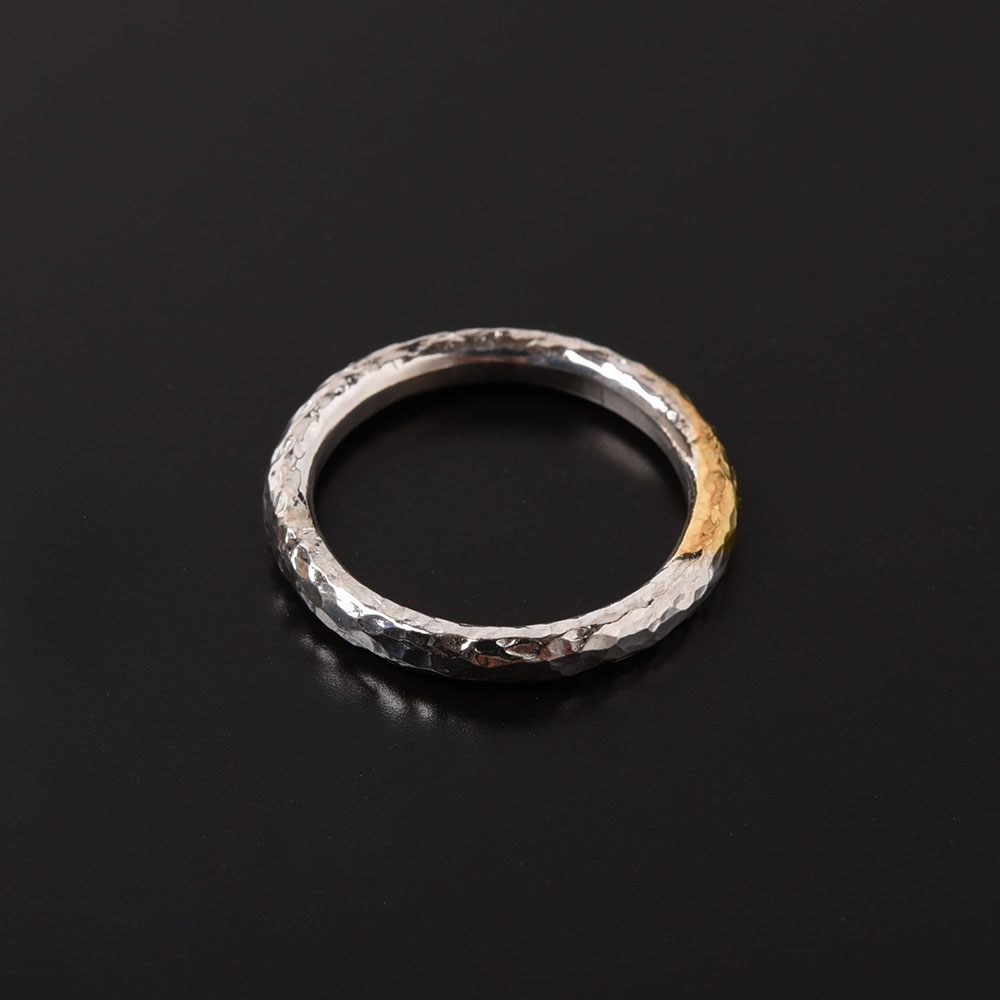 Moto Rt 30 月と太陽リング Silver K18yg 販売店 有 シューズサロンなとりや