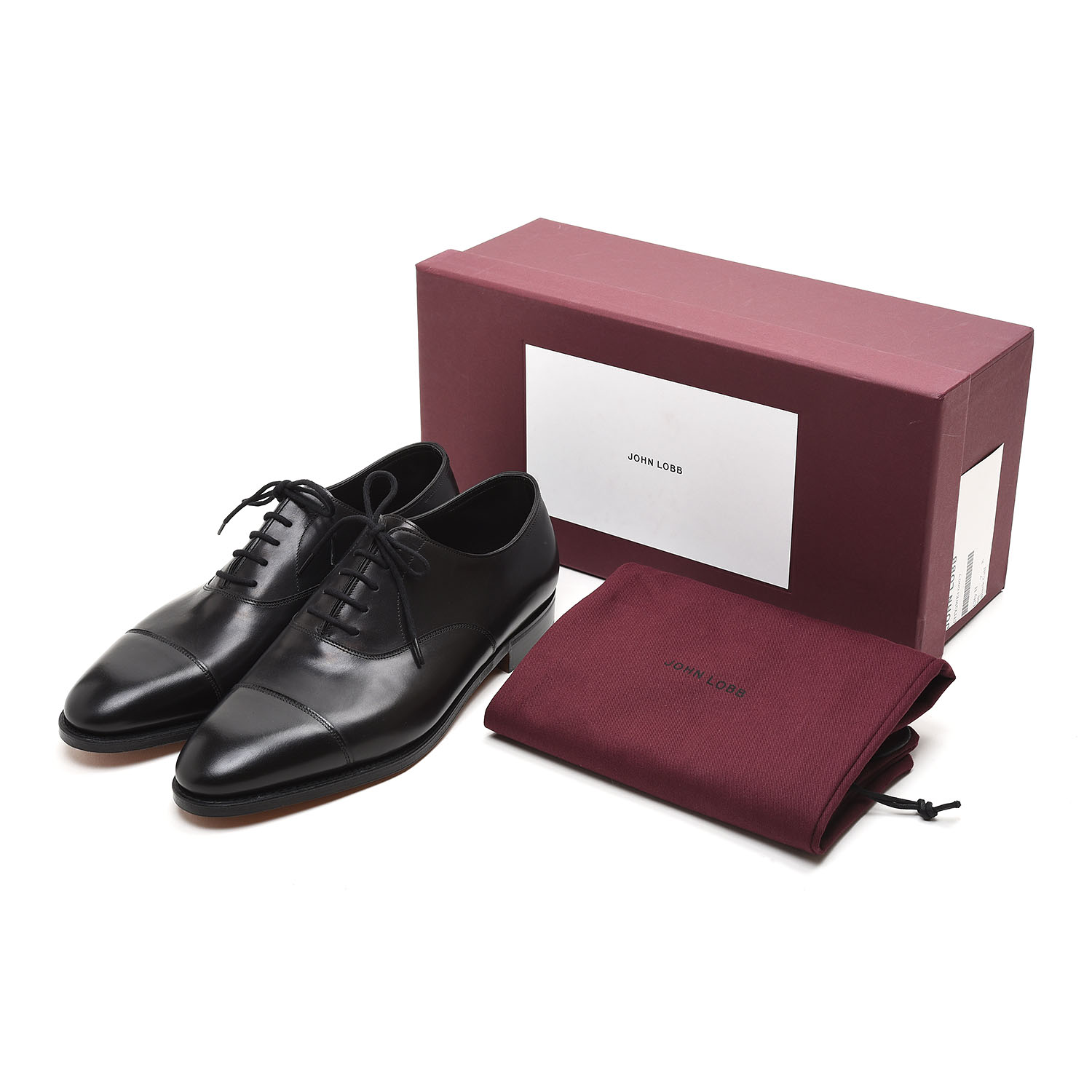 純フォーマルシューズ】 ジョンロブ CITY-II BLACK CALF 純フォーマルシューズ】 ジョンロブ CITY-II BLACK CALF