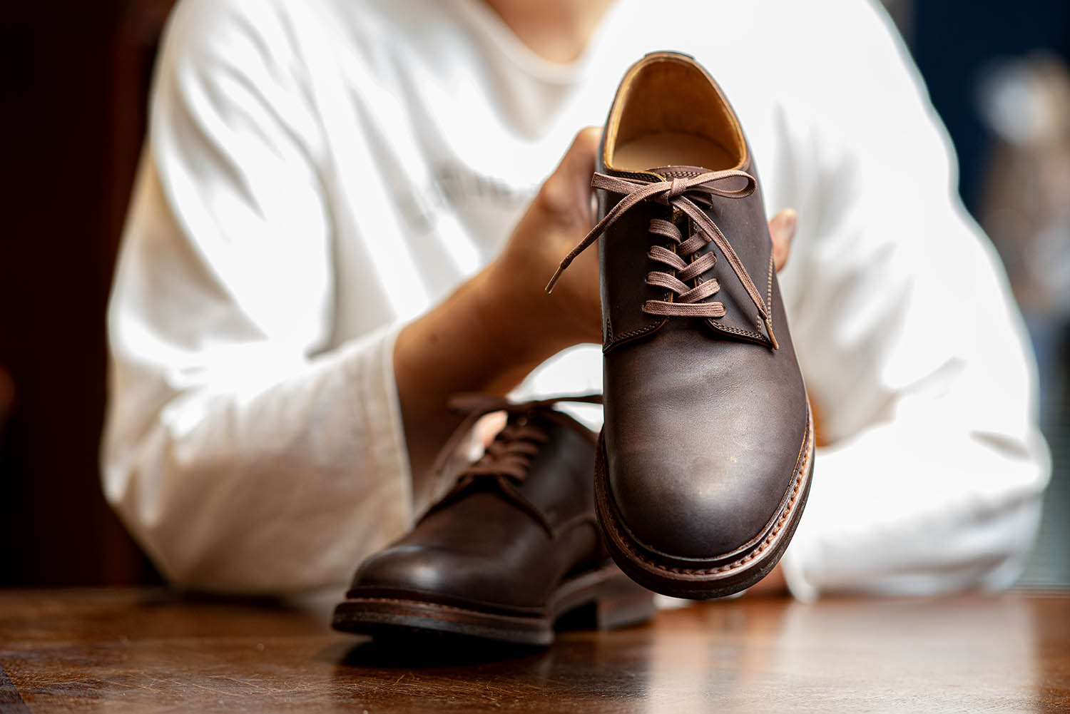 モトレザー motoleather ホーウィンラティーゴ プレーントゥ モト MOTO ホーウィンラティーゴ プレーントゥシューズ HORWEEN LATIGO