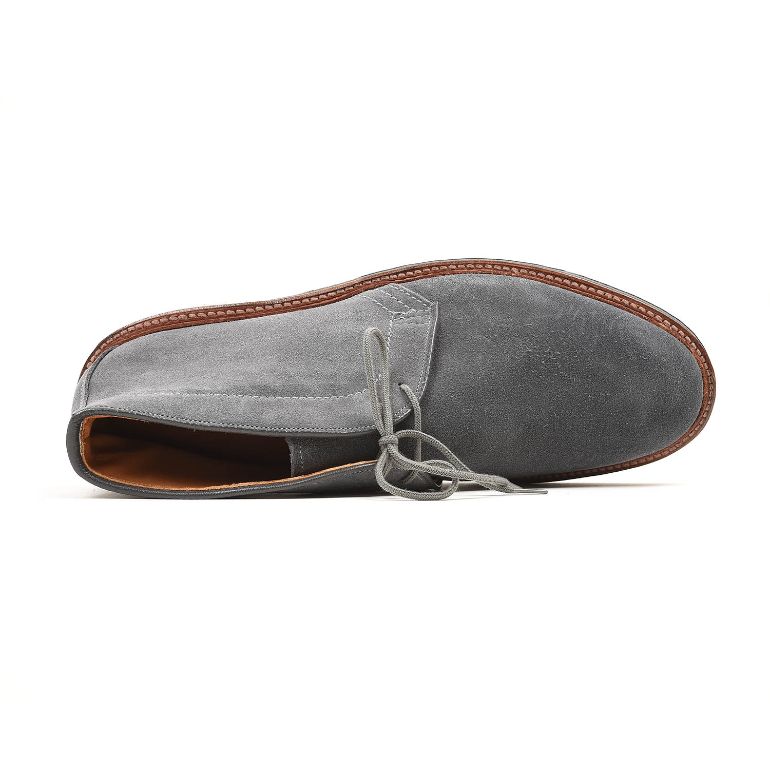 オールデン 1592L CHUKKA BOOT レジャー3 スエード BLUE GRAY